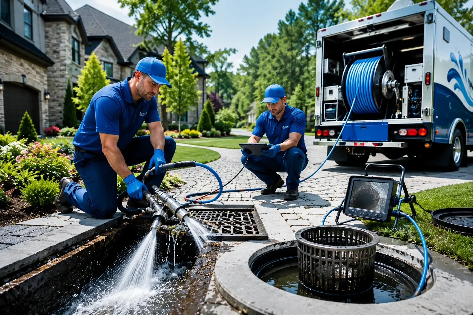 Local outdoor drain cleaning professionals in Udell, IA